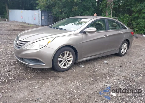 2014 Hyundai Sonata Gls z USA, uszkodzony, nr VIN 5NPEB4AC1EH843327